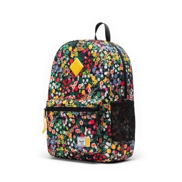 New LEGO® Herschel Heritage™ Youth Backpack Scavenger Hunt Meadow NWT - Picture 4 of 12